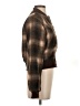 Kut from the Kloth 100% Polyester Plaid Brown Jacket Size S - photo 4