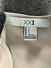 XXI 100% Polyester Black Long Sleeve Blouse Size S - photo 7