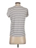 Assorted Brands Stripes Ivory Short Sleeve T-Shirt Size S - photo 2
