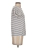 Assorted Brands Stripes Ivory Short Sleeve T-Shirt Size S - photo 4