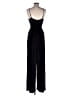 BCBGMAXAZRIA Solid Black Jumpsuit Size M - photo 1