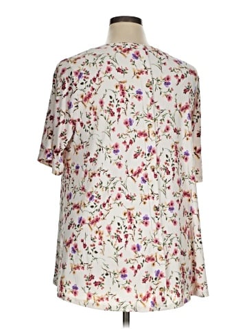 Kim & Cami Short Sleeve Blouse (view 2)