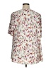Kim & Cami Ivory Short Sleeve Blouse Size 1X - photo 2