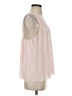 Lush 100% Polyester Pink Sleeveless Blouse Size S - photo 4