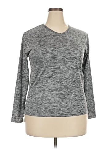 Real Essentials 3/4 Sleeve T-Shirt (view 1)