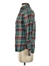 Woolrich 100% Cotton Plaid Teal Long Sleeve Button-Down Shirt Size XS - photo 5