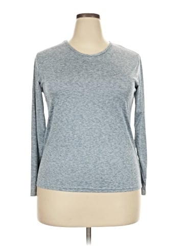 Real Essentials 3/4 Sleeve T-Shirt (view 1)