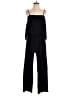 Shein Solid Black Jumpsuit Size 4 - photo 1