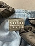 Soho 100% Lyocell Blue 3/4 Sleeve Button-Down Shirt Size S - photo 7