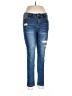 See and Be Seen Hearts Blue Jeans Size 8 - photo 1