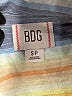 BDG Stripes Yellow Short Sleeve Blouse Size S - photo 7