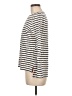 Boden 100% Cotton Stripes Silver Long Sleeve Top Size 10 - photo 5