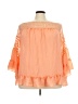 Zac & Rachel Orange 3/4 Sleeve Blouse Size 3X - photo 1