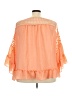 Zac & Rachel Orange 3/4 Sleeve Blouse Size 3X - photo 2