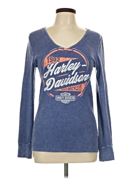Harley Davidson Long Sleeve Henley