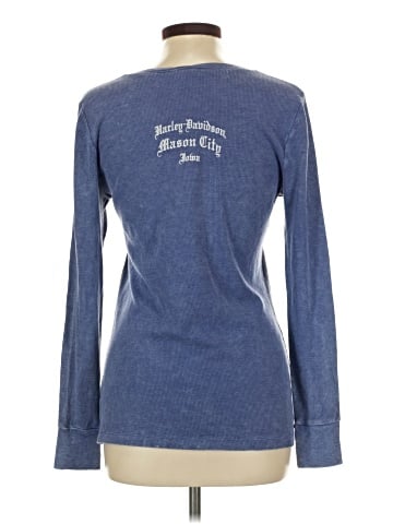 Harley Davidson Long Sleeve Henley (view 2)