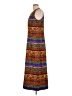Assorted Brands 100% Polyester Print Brown Casual Dress Size M - photo 5