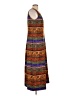 Assorted Brands 100% Polyester Print Brown Casual Dress Size M - photo 4