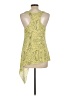 Volcom Yellow Sleeveless Blouse Size L - photo 2