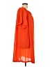 H&M 100% Polyester Orange Casual Dress Size L - photo 4