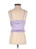 Princess Polly Purple Silver Sleeveless Top Size 0 - photo 2