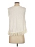 Everleigh 100% Cotton Ivory Sleeveless Top Size XS - photo 2