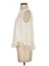 Everleigh 100% Cotton Ivory Sleeveless Top Size XS - photo 5