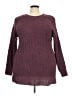 Zenana Premium Burgundy Pullover Sweater Size 2X - photo 1