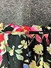 Unbranded 100% Polyester Floral Black Short Sleeve Blouse Size M - photo 7