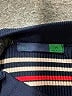 AVA Stripes Blue Casual Skirt Size M - photo 4
