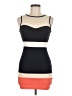 A'gaci Color Block Orange Cocktail Dress Size M - photo 1