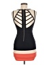 A'gaci Color Block Orange Cocktail Dress Size M - photo 2
