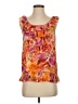 Spense Orange Sleeveless Blouse Size S - photo 1