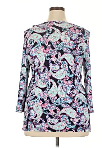 Talbots Outlet 3/4 Sleeve Blouse (view 2)