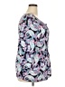 Talbots Outlet 100% Rayon Blue 3/4 Sleeve Blouse Size 2X - photo 4