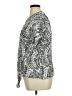 Luxology Paisley Silver Short Sleeve Blouse Size XL - photo 5