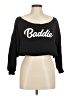 Fashion Nova Black Sweatshirt Size M (estimated) - photo 1