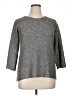 Anne Klein Metallic Silver Pullover Sweater Size XL - photo 1