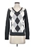 IZOD Argyle Gray Pullover Sweater Size S - photo 1