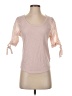 Gap Solid Pink Short Sleeve Top Size S - photo 1