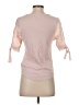 Gap Solid Pink Short Sleeve Top Size S - photo 2