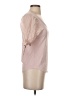 Gap Solid Pink Short Sleeve Top Size S - photo 4