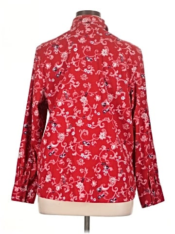 Basic Editions Long Sleeve Blouse (view 2)