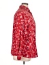 Basic Editions Floral Red Long Sleeve Blouse Size XL - photo 4