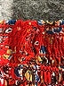 Max Studio 100% Polyester Red 3/4 Sleeve Blouse Size S - photo 7