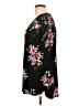 Assorted Brands Floral Black Short Sleeve Blouse Size XL (estimated) - photo 5