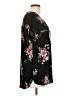 Assorted Brands Floral Black Short Sleeve Blouse Size XL (estimated) - photo 4