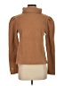 Dudley Stephens 100% Polyester Brown Turtleneck Sweater Size S - photo 1