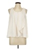 metaphor 100% Polyester Ivory Sleeveless Blouse Size L - photo 1