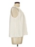 metaphor 100% Polyester Ivory Sleeveless Blouse Size L - photo 4